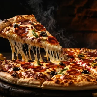 Chicken Tikka BBQ Pizza